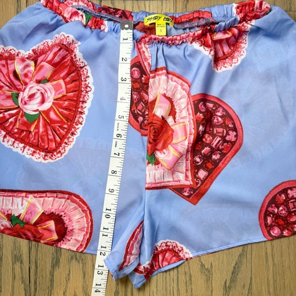 Shady Lady Women’s Heart Candy Box Print Pajama Set Size Small - Picture 9 of 13